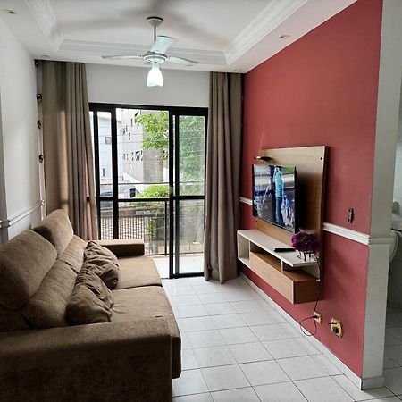 Confortavel Apartamento 1 Dorm Com Piscina E Lazer Guaruja Ngoại thất bức ảnh
