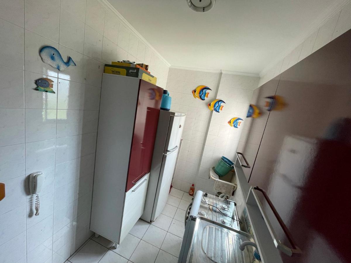 Confortavel Apartamento 1 Dorm Com Piscina E Lazer Guaruja Ngoại thất bức ảnh