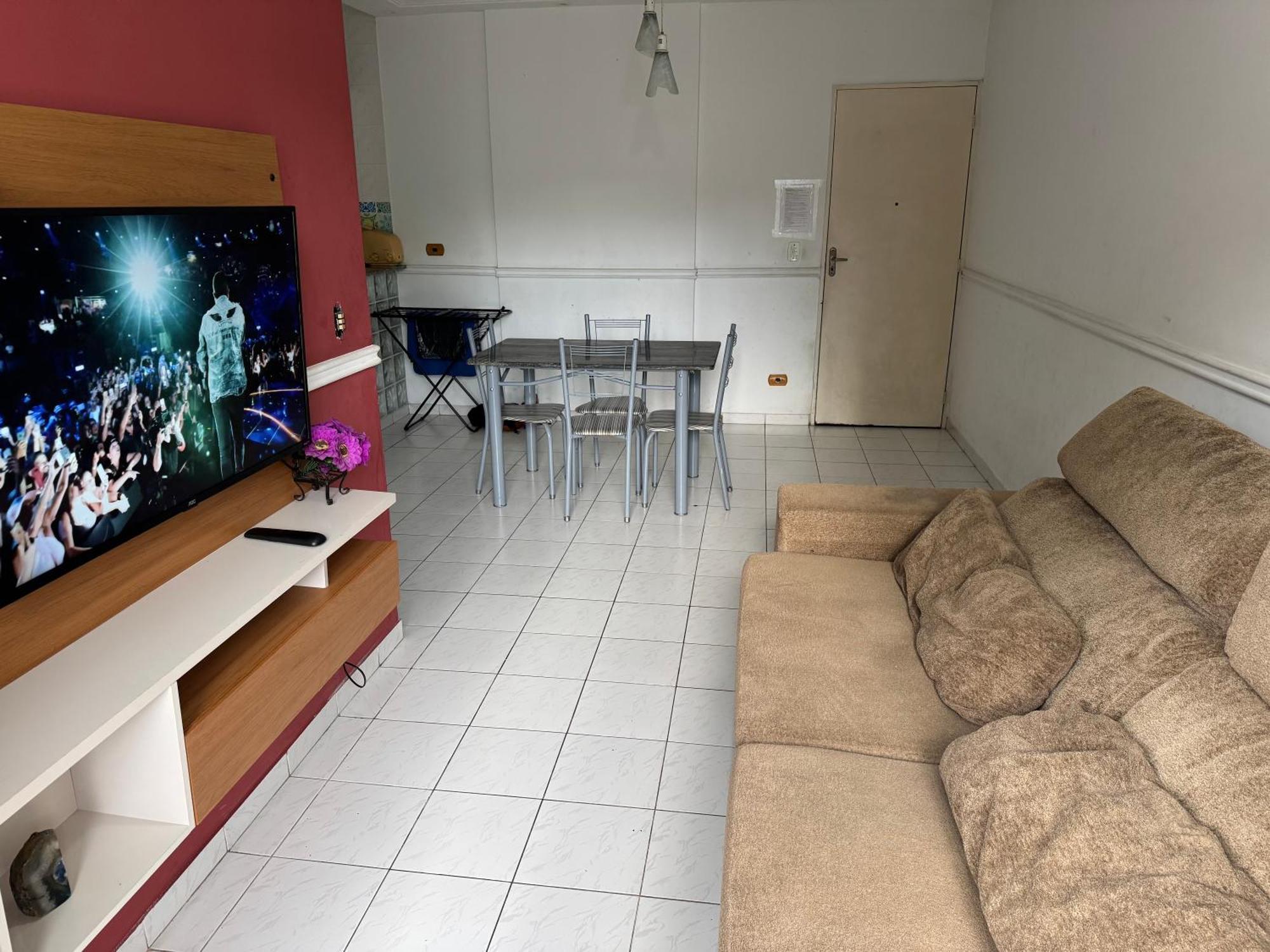 Confortavel Apartamento 1 Dorm Com Piscina E Lazer Guaruja Ngoại thất bức ảnh